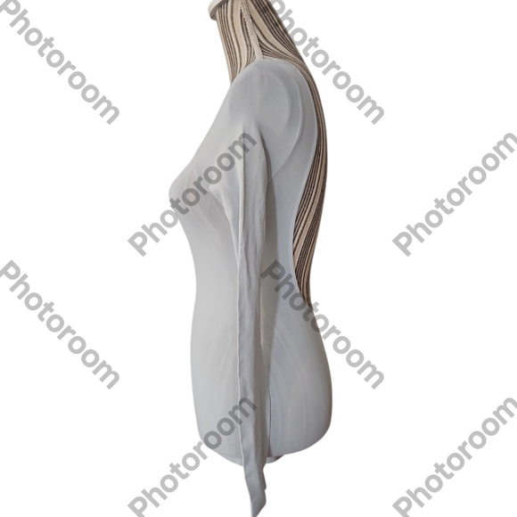 Free People Intimately Women Seamless Low Back Long Sleeve Women Tee Size M - Picture 7 of 8